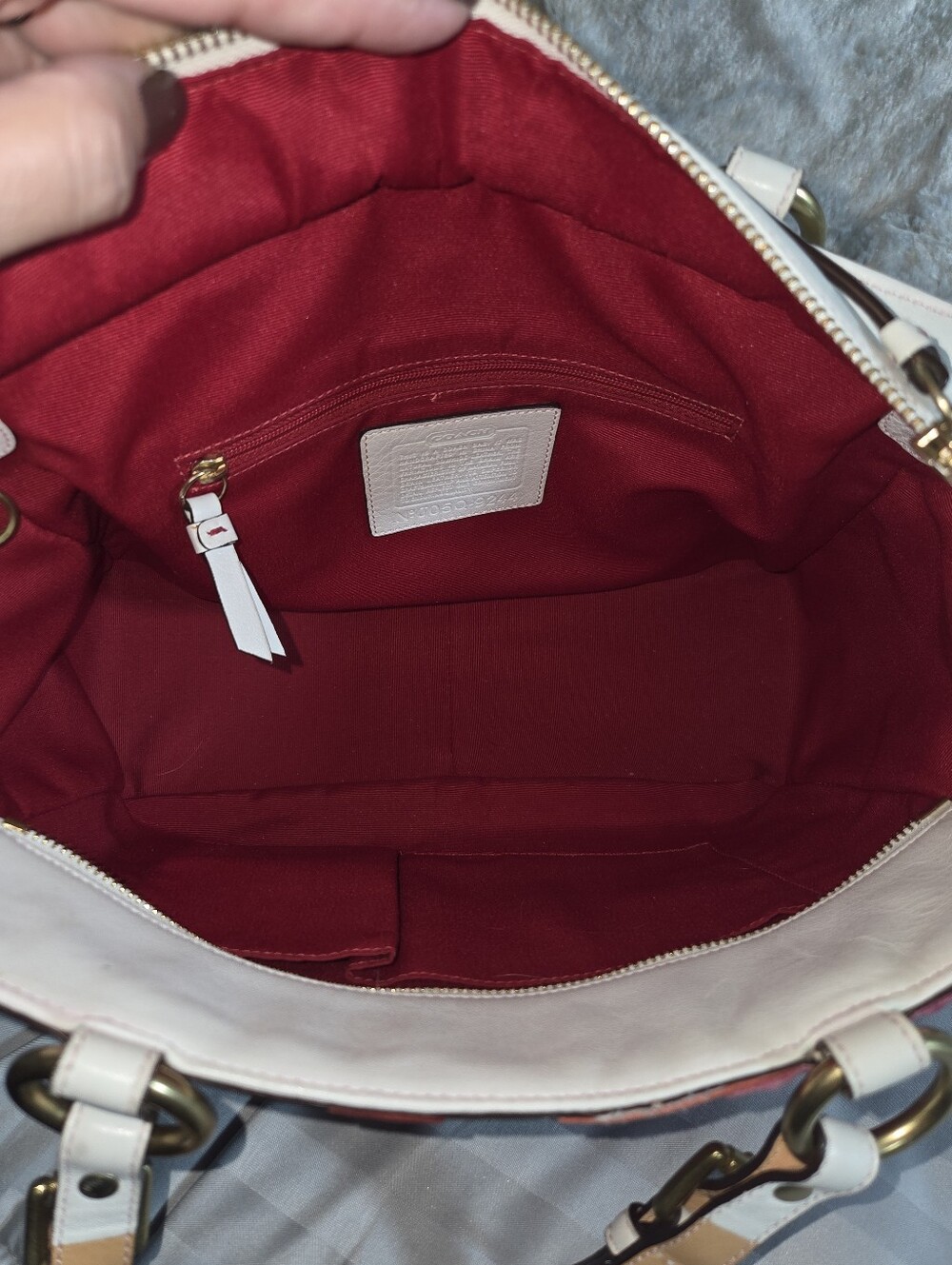 Coach Poppy "For Peace" Tote Bag - Picture 11 of 14